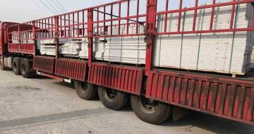 邵阳 白麻荔枝面外墙干挂，工厂装车日常