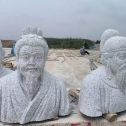 邵阳 白麻花岗岩石材人物立体雕刻