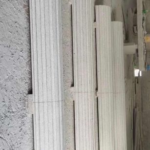 邵阳 花岗岩厂家带你看白麻花岗岩门楼大柱柱皮