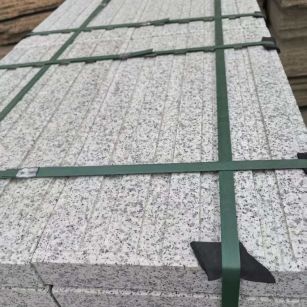 邵阳 白麻花岗岩直行盲道石，盲条，地铺石