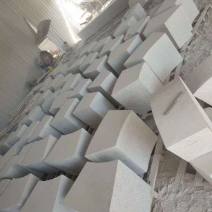 邵阳 白麻花岗岩异形坐凳