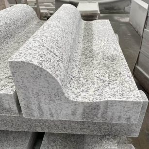 邵阳 白麻花岗岩S型路沿石，路侧石，马路牙子等