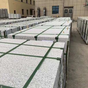 邵阳 白麻花岗岩5.0公分荔枝面地铺石