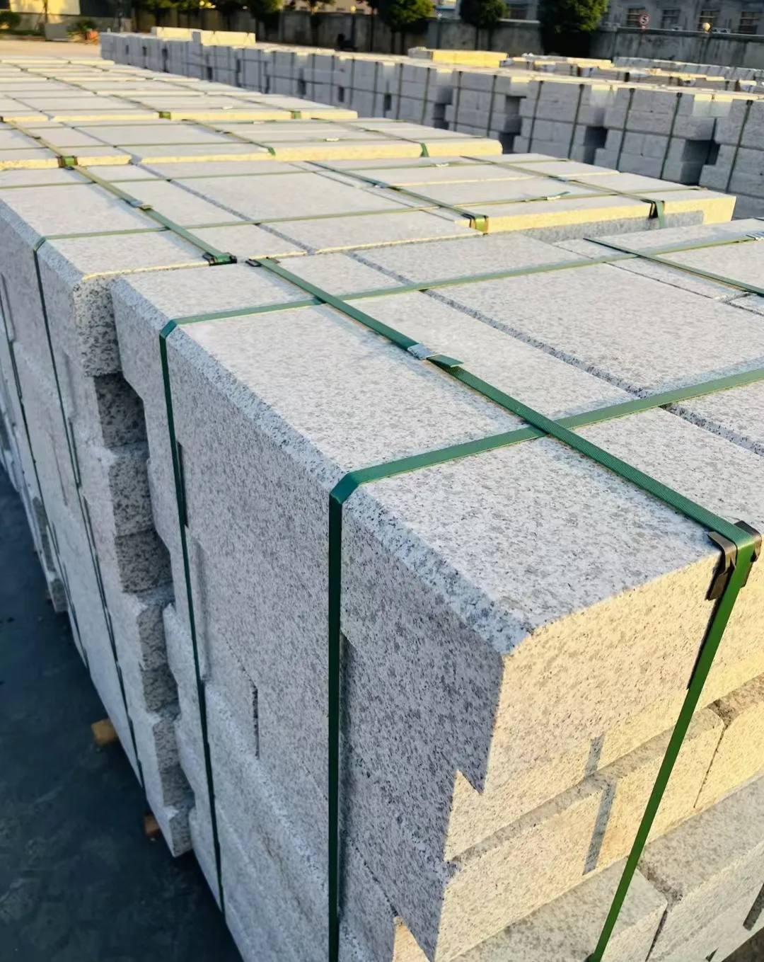 邵阳 白麻花岗岩路沿石，马路牙子，路缘石，平石，立缘石等