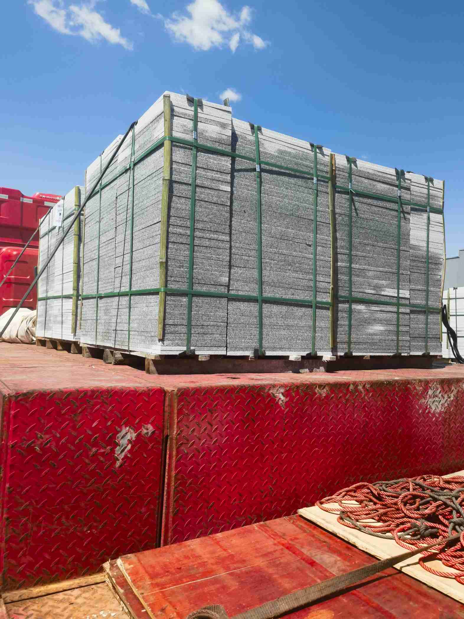 邵阳 芝麻白火烧规格板地铺石300*600/600*600