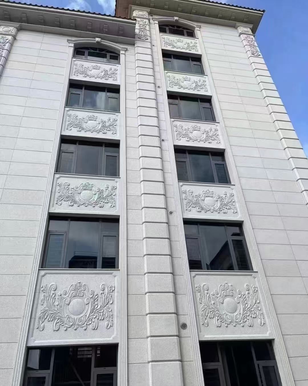 邵阳 白麻荔枝面花岗岩别墅外墙干挂