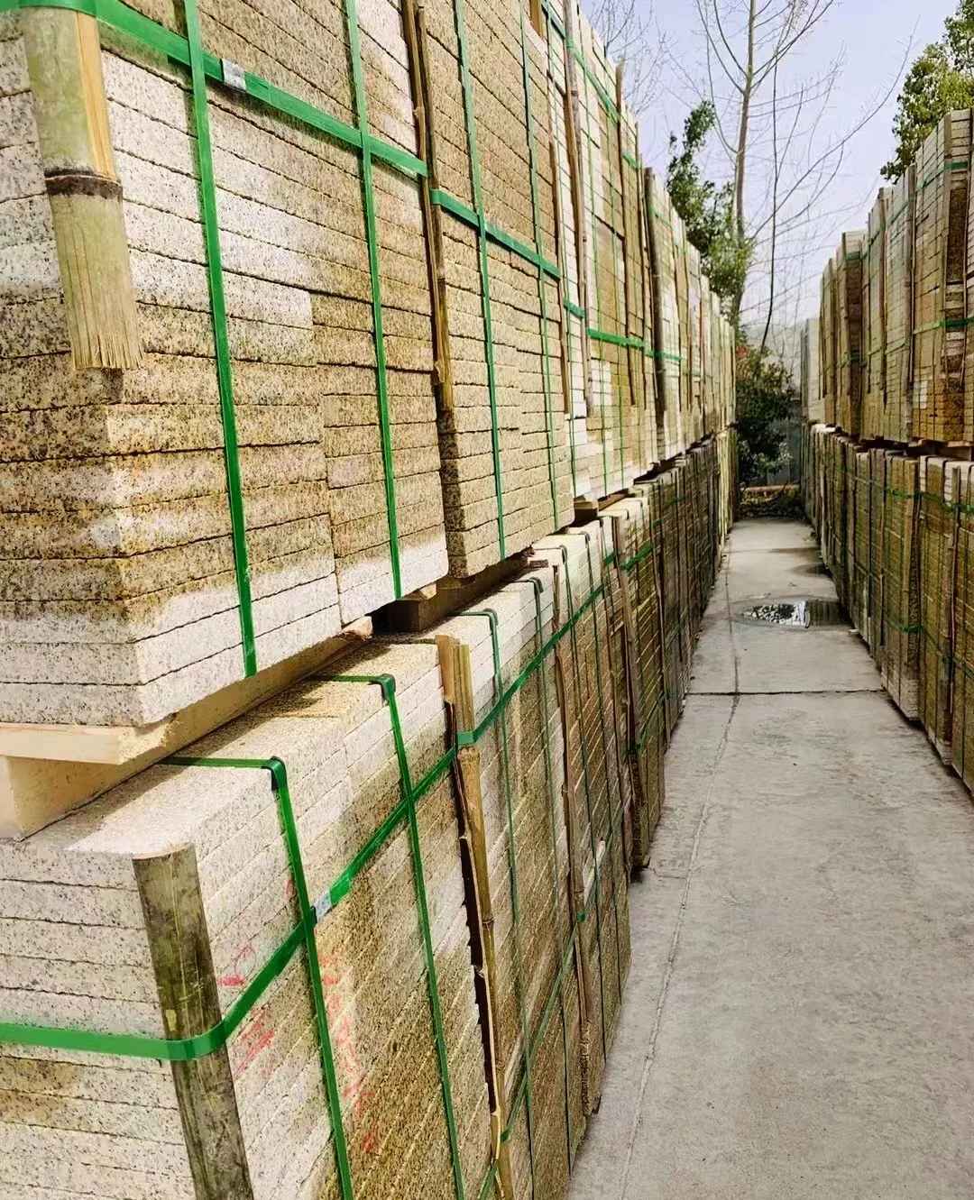 邵阳 黄金麻花岗岩荔枝面地铺石