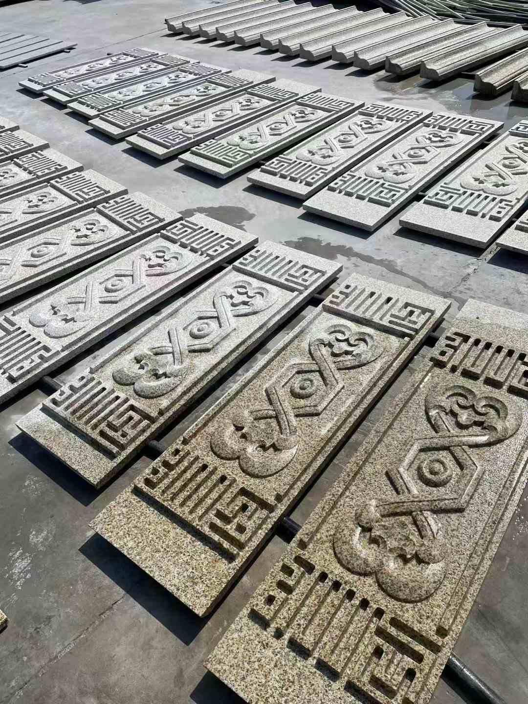 邵阳 黄金麻花岗岩外墙雕刻板