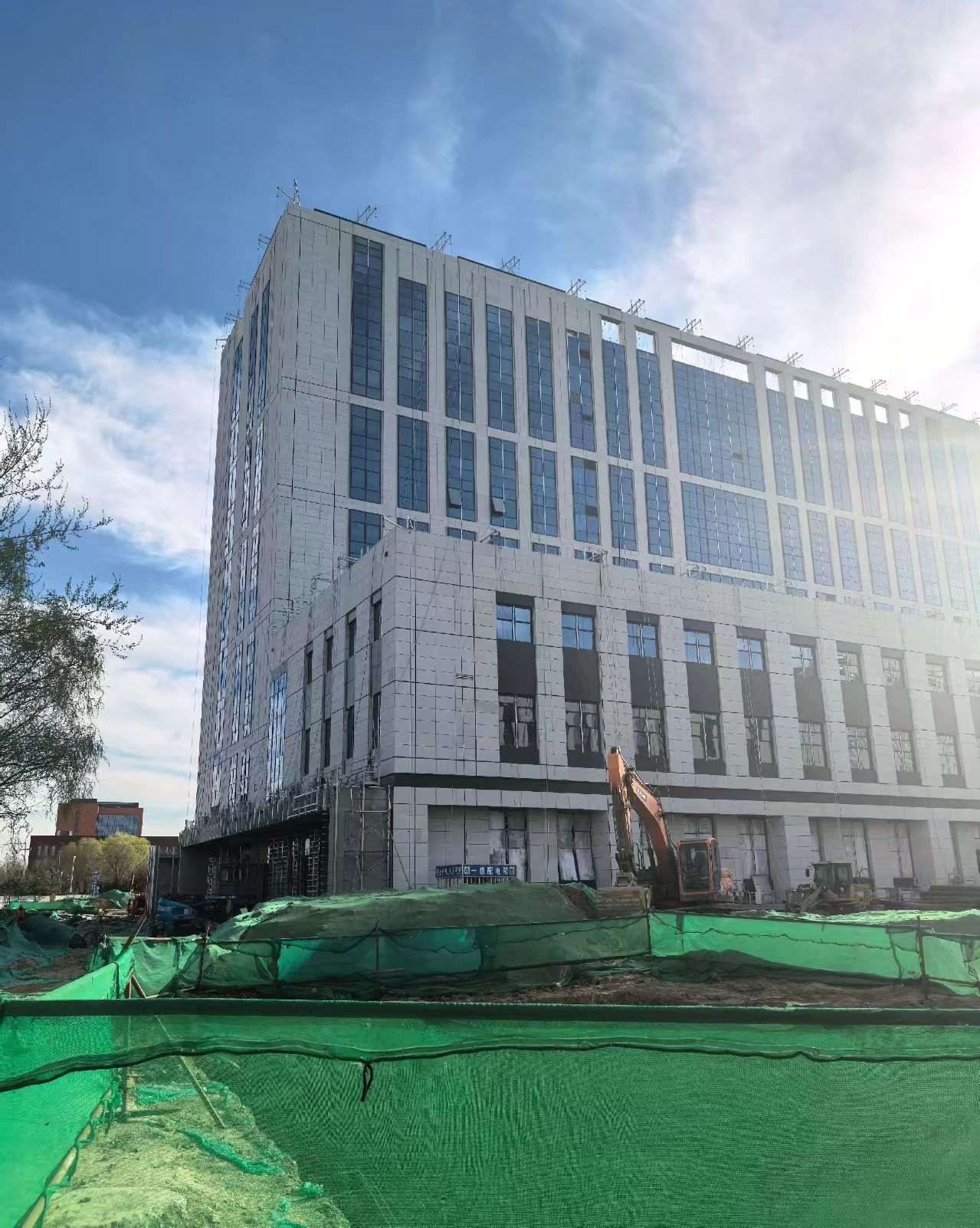 邵阳 白麻花岗岩石材外墙干挂